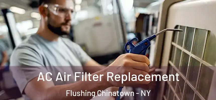  AC Air Filter Replacement Flushing Chinatown - NY