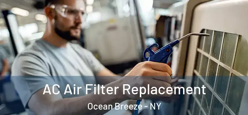 AC Air Filter Replacement Ocean Breeze - NY