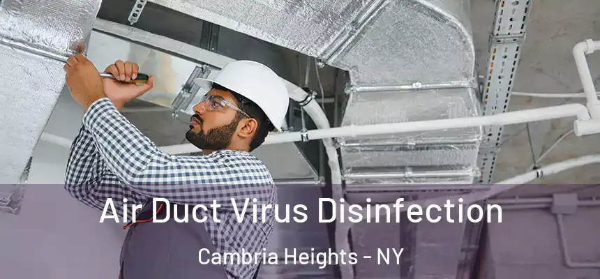  Air Duct Virus Disinfection Cambria Heights - NY