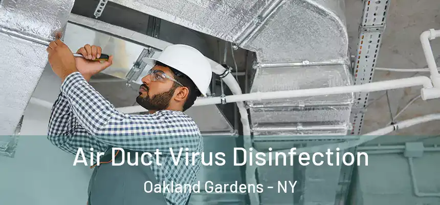Air Duct Virus Disinfection Oakland Gardens - NY