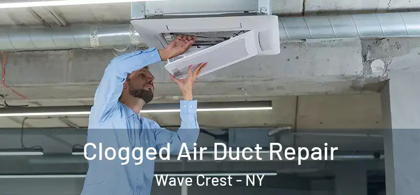  Clogged Air Duct Repair Wave Crest - NY