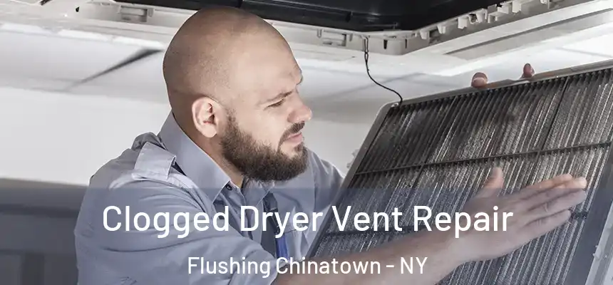  Clogged Dryer Vent Repair Flushing Chinatown - NY