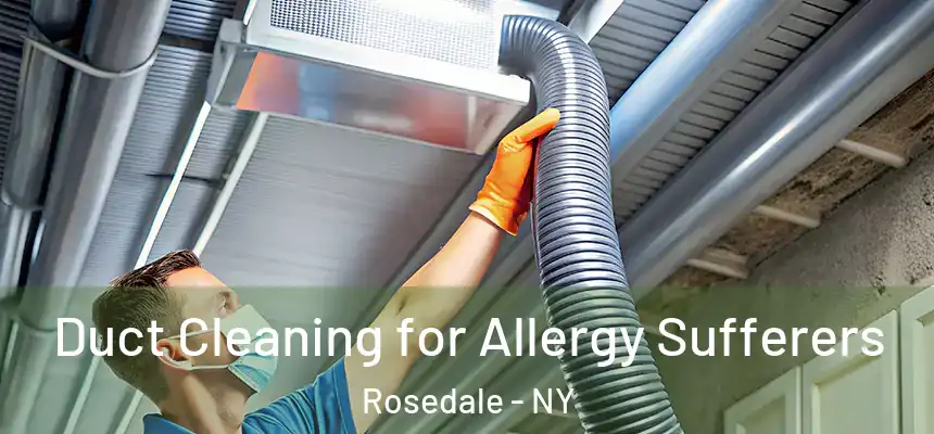  Duct Cleaning for Allergy Sufferers Rosedale - NY