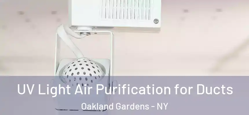 UV Light Air Purification for Ducts Oakland Gardens - NY
