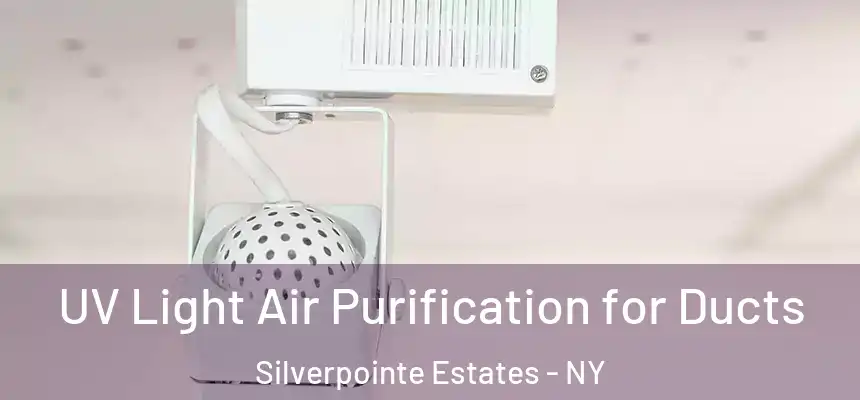  UV Light Air Purification for Ducts Silverpointe Estates - NY